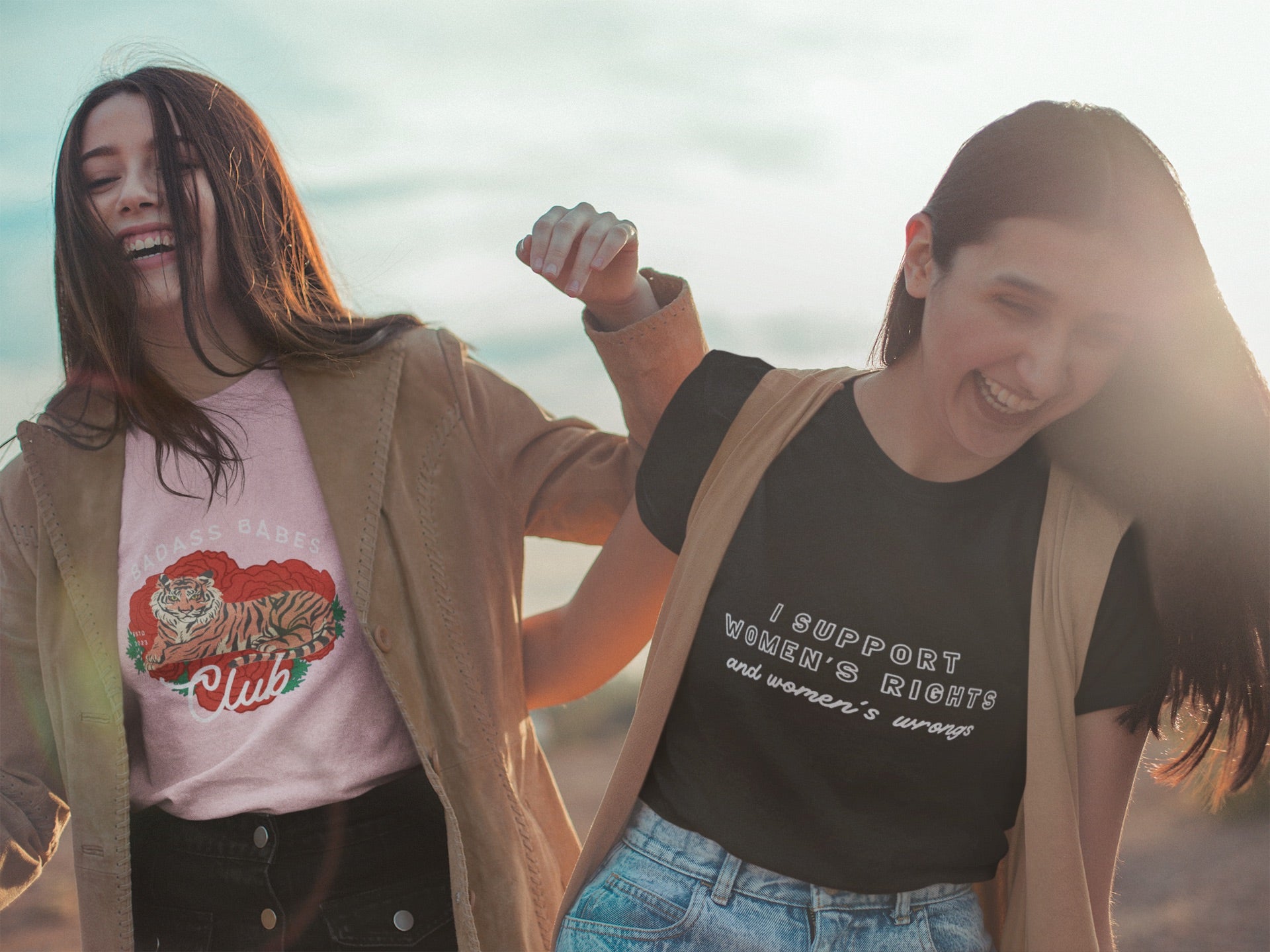 I Support Women’s Rights and Wrongs T-Shirt - Bad Perfectionist Co.