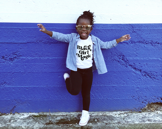 Black Girl Magic Youth Short Sleeve Tee