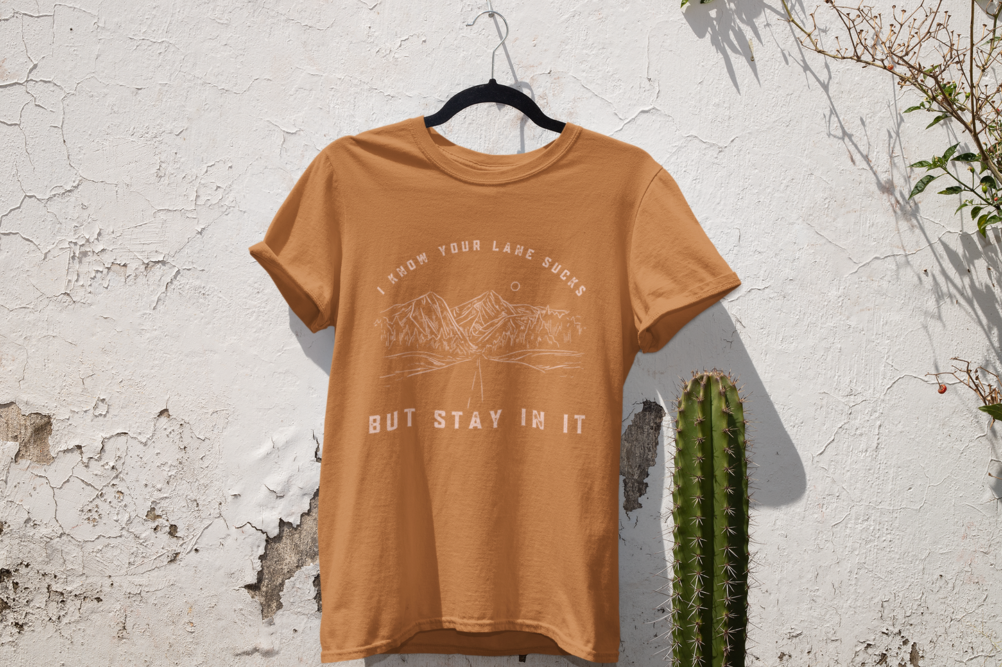 Stay In Your Lane Unisex t-shirt