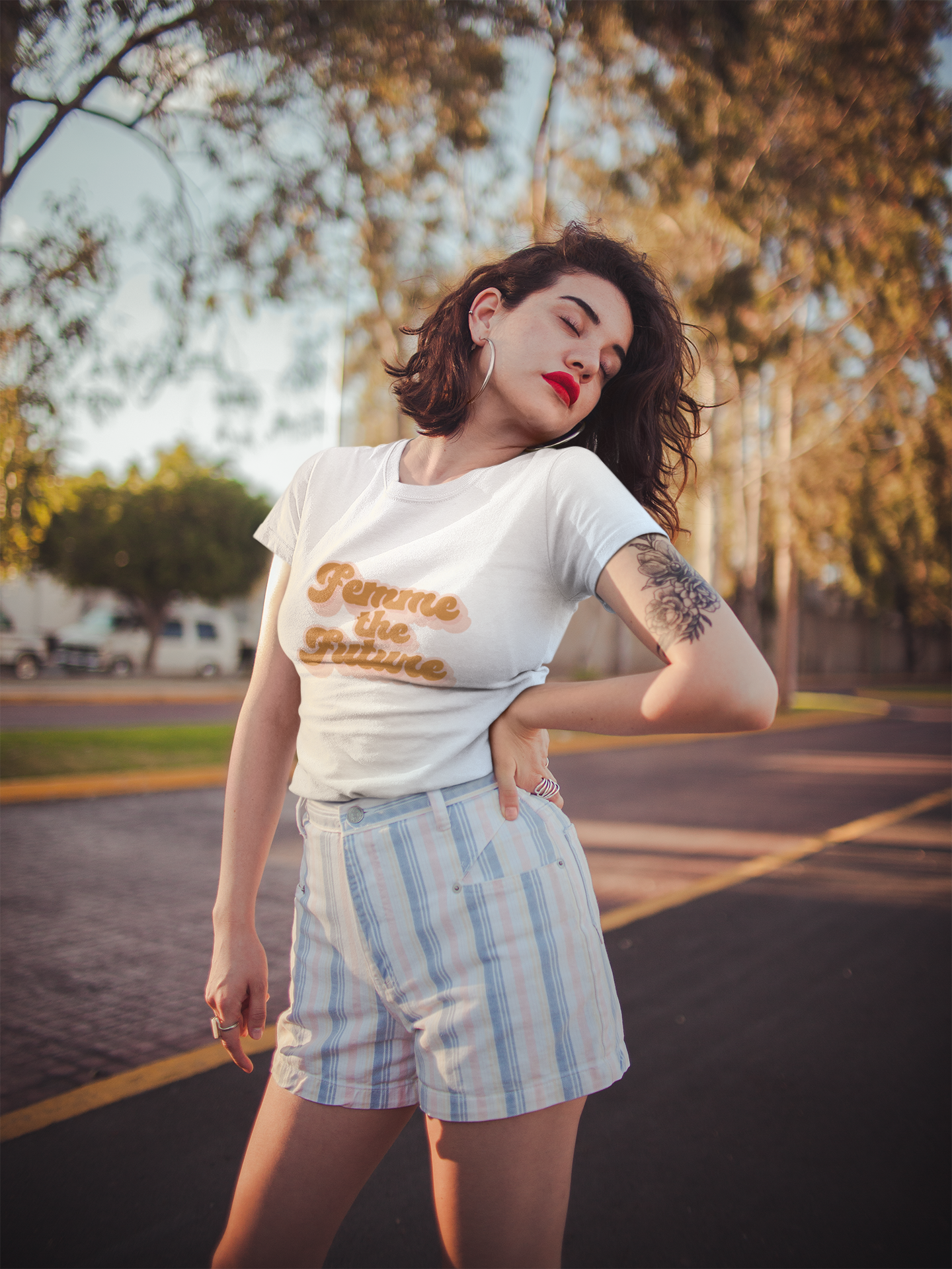 Femme the Future Feminist T Shirt - Bad Perfectionist Co.