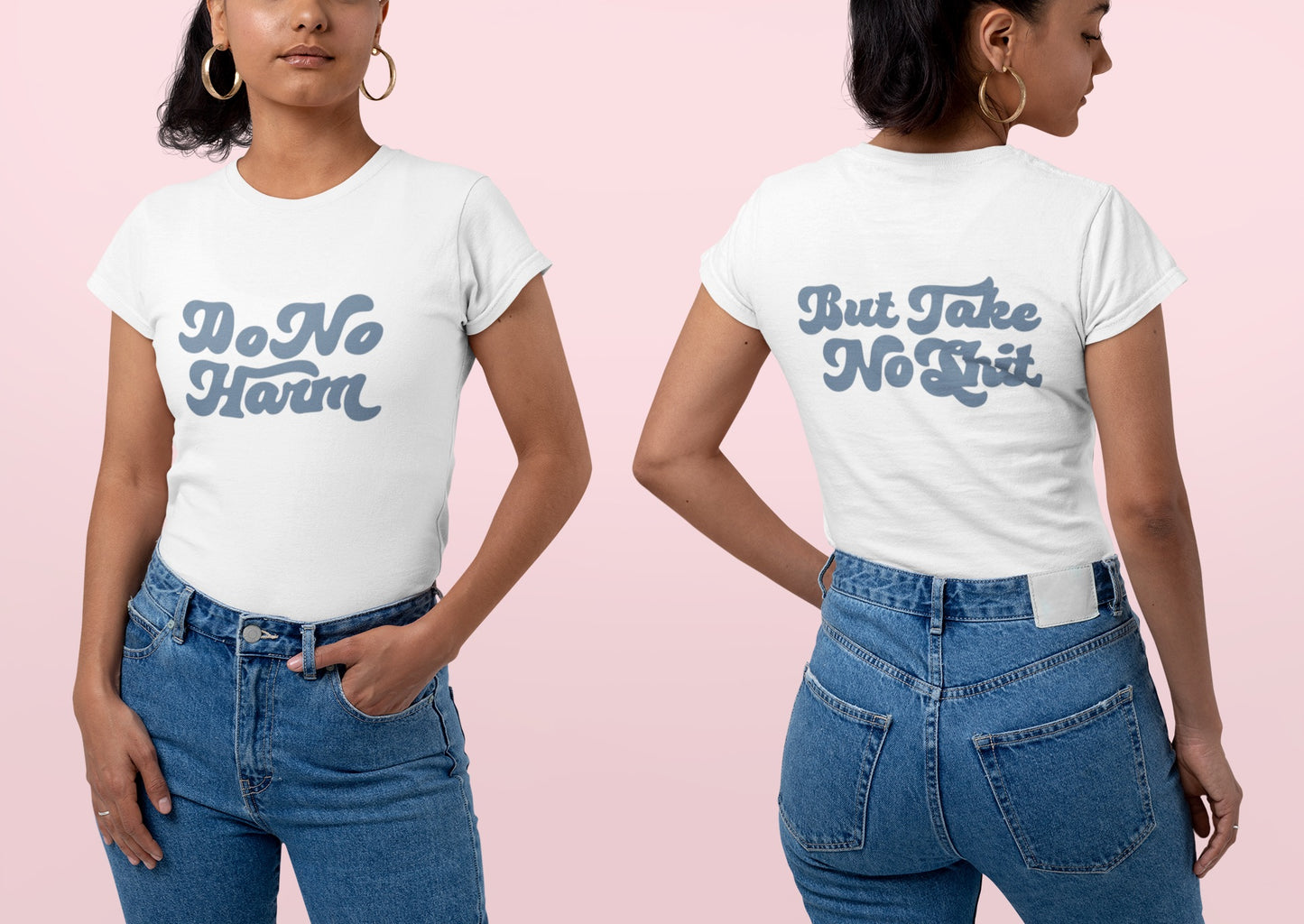 Do No Harm But Take No Shit Unisex Short Sleeve Tee - Bad Perfectionist Co.