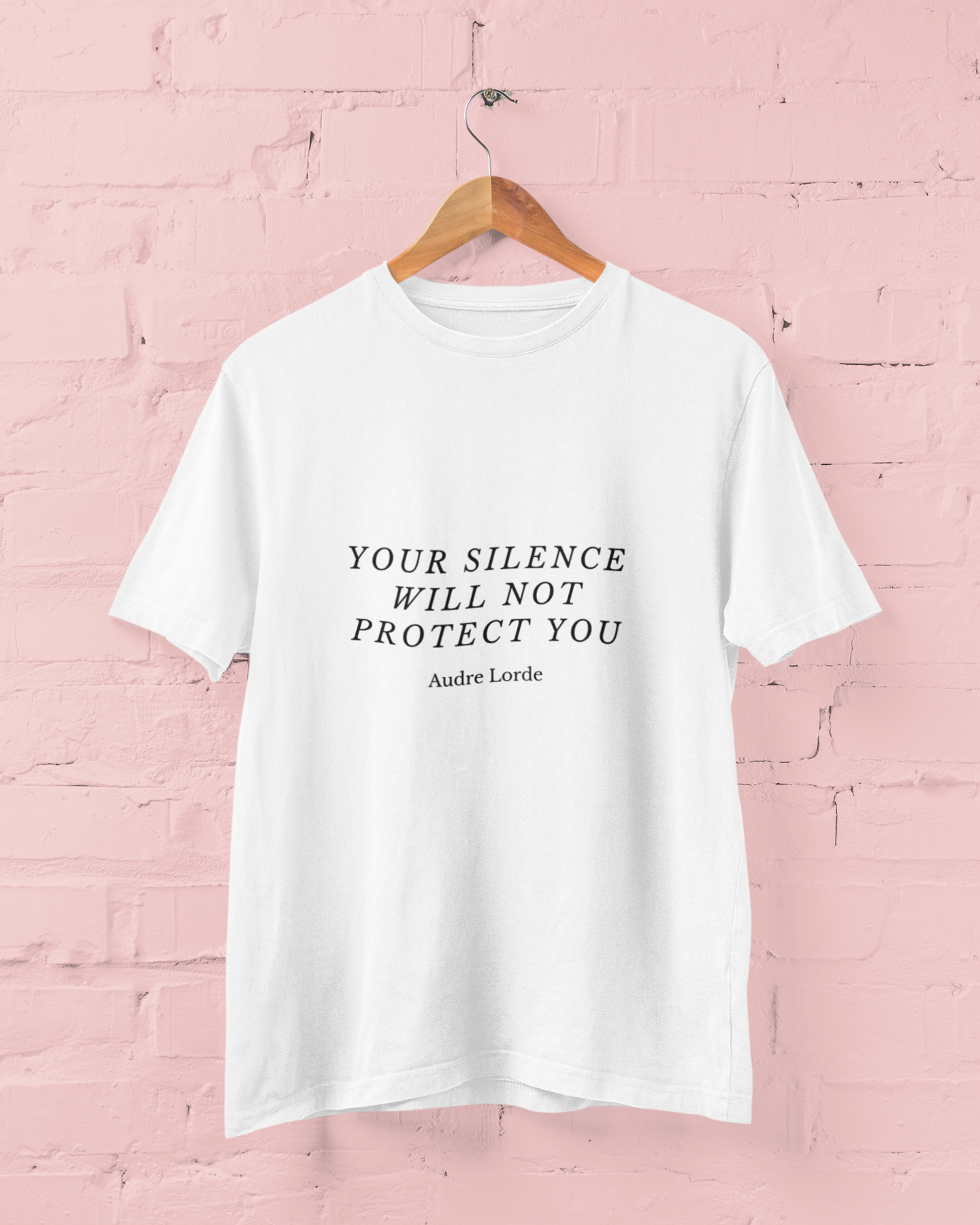 Your Silence Will Not Protect You Audre Lorde t-shirt - Bad Perfectionist Co.