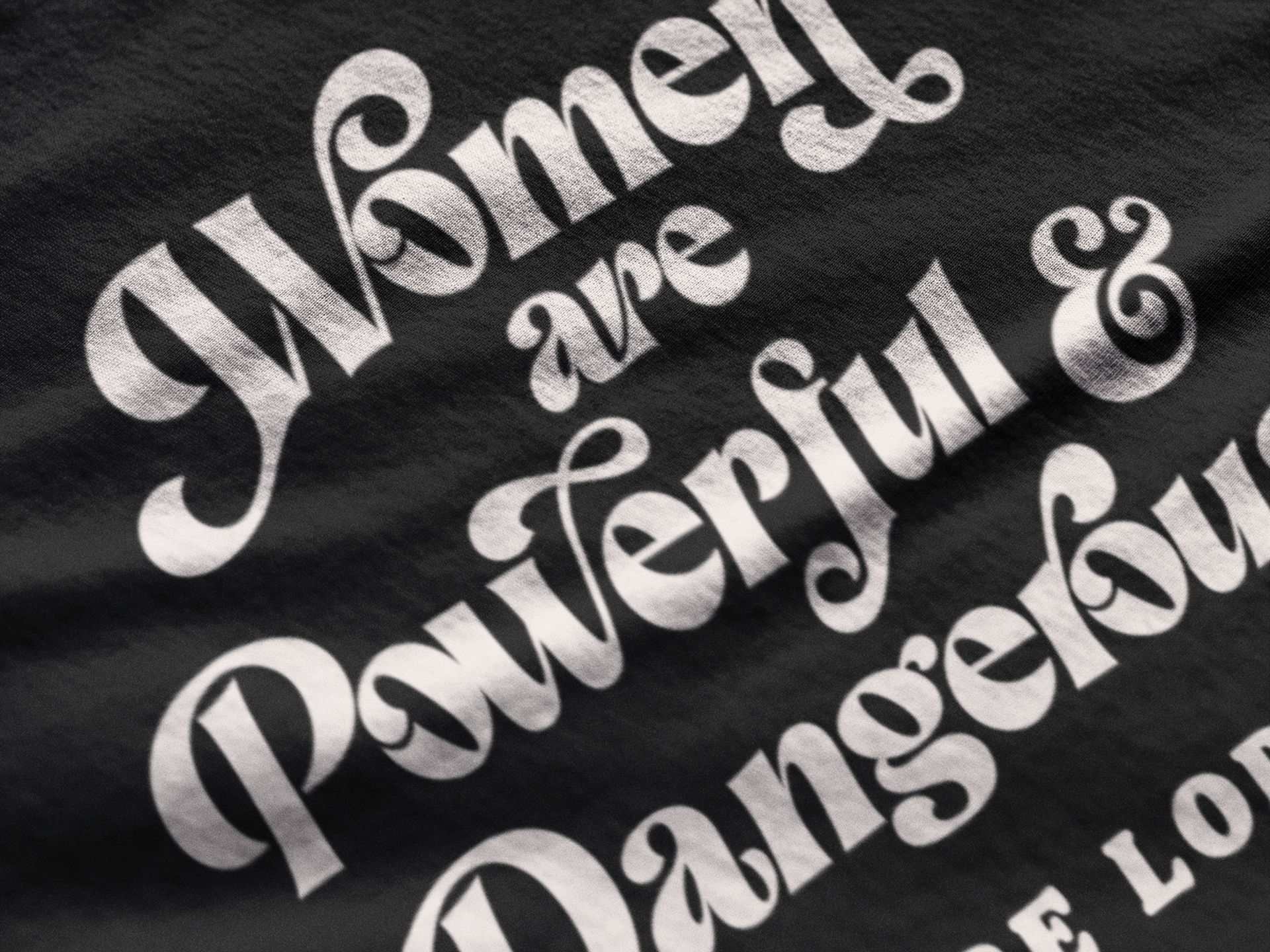 Women Are Powerful & Dangerous Audre Lorde Unisex t-shirt - Bad Perfectionist Co.