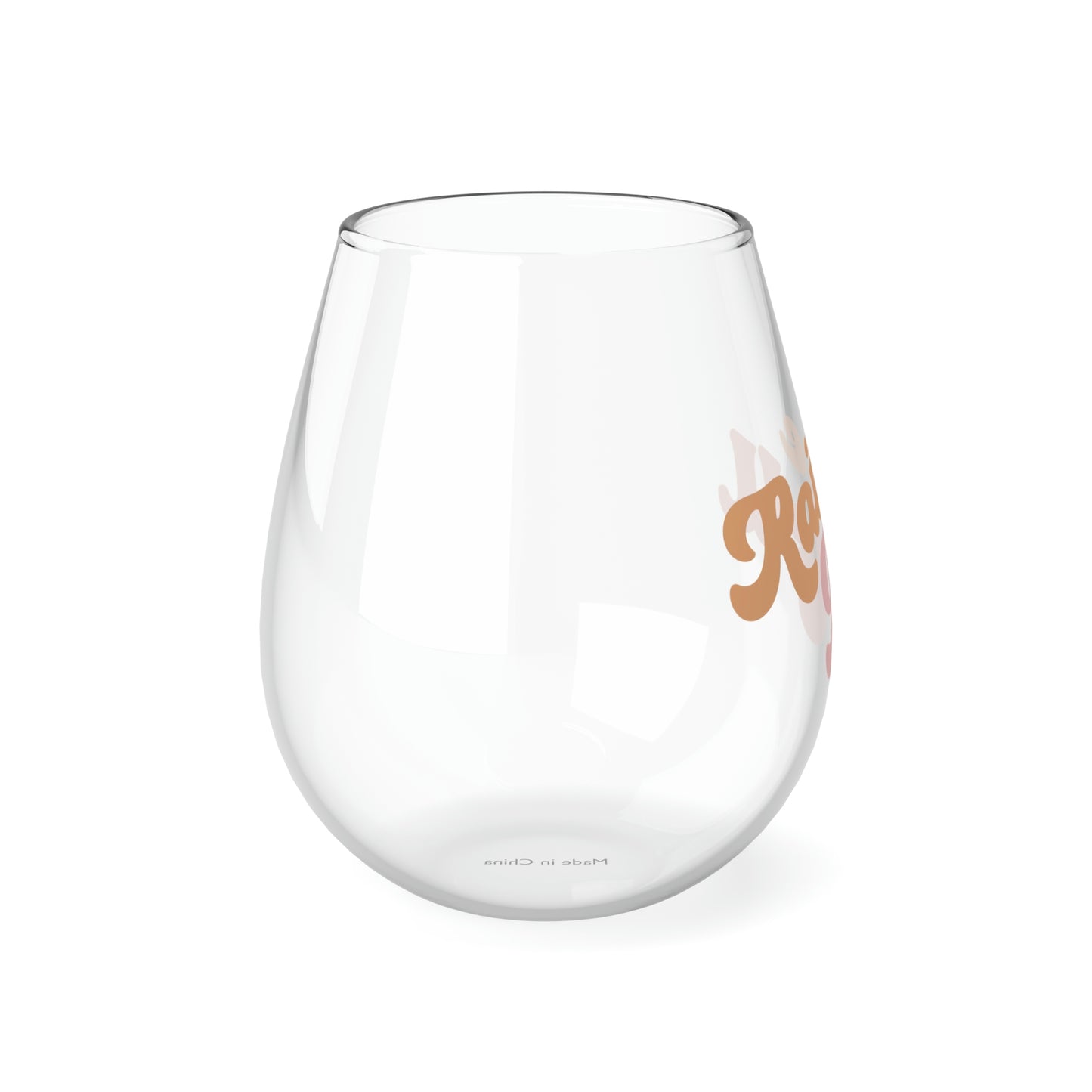 Raise Hell Stemless Wine Glass, 11.75oz - Bad Perfectionist Co.