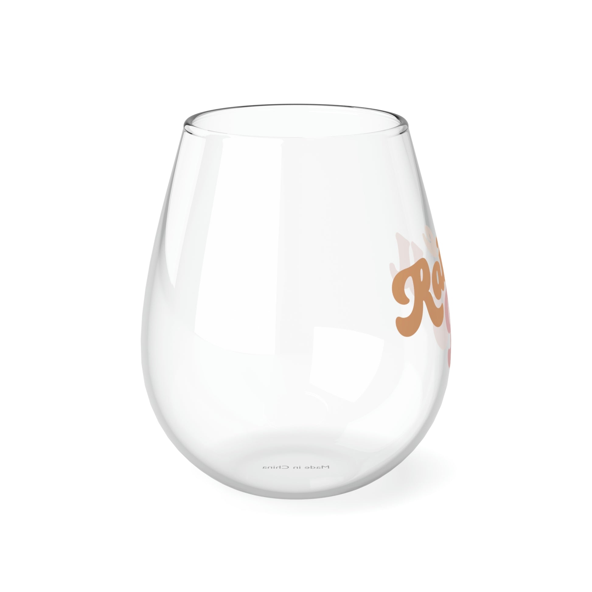 Raise Hell Stemless Wine Glass, 11.75oz - Bad Perfectionist Co.