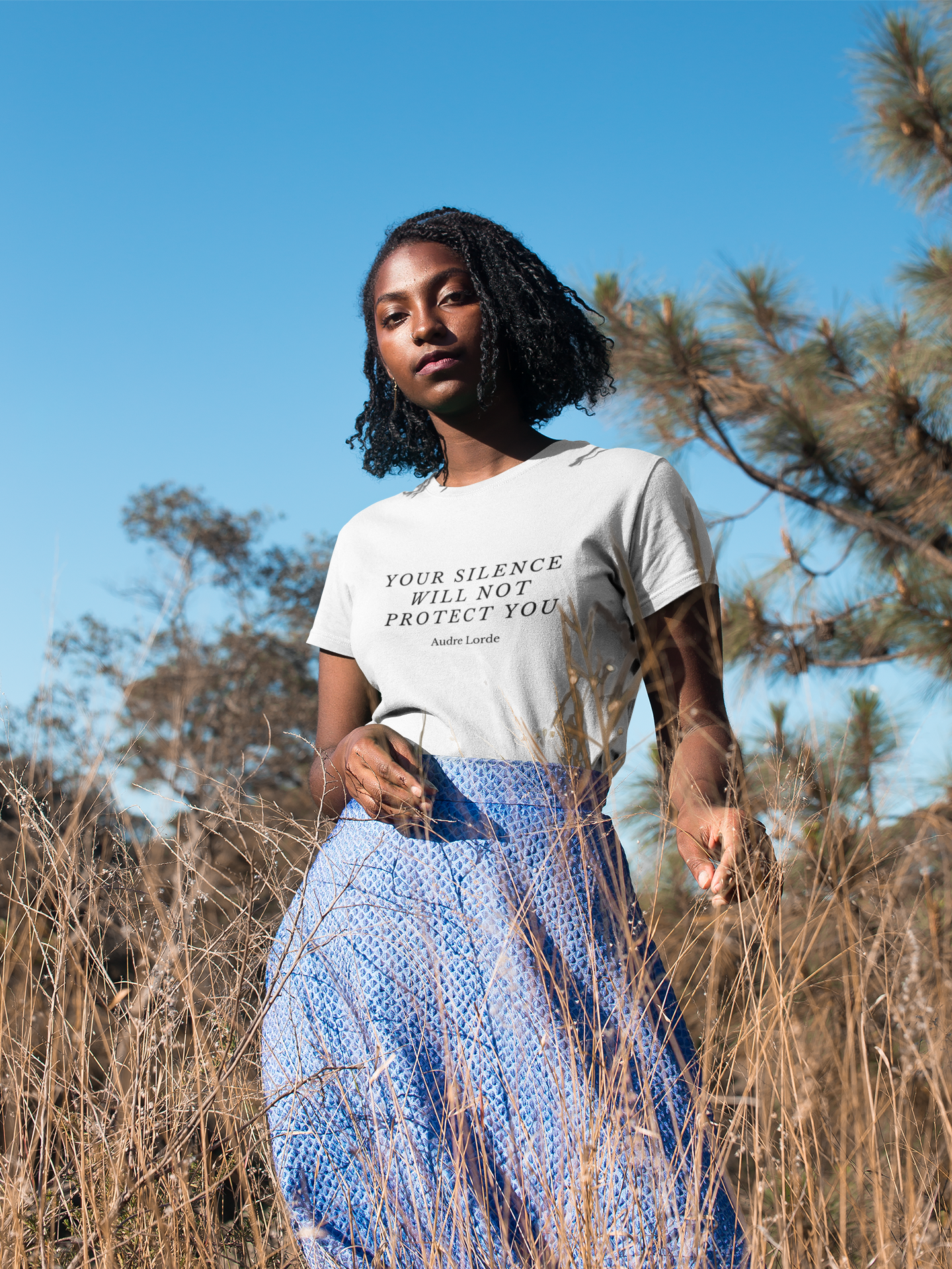 Your Silence Will Not Protect You Audre Lorde t-shirt - Bad Perfectionist Co.