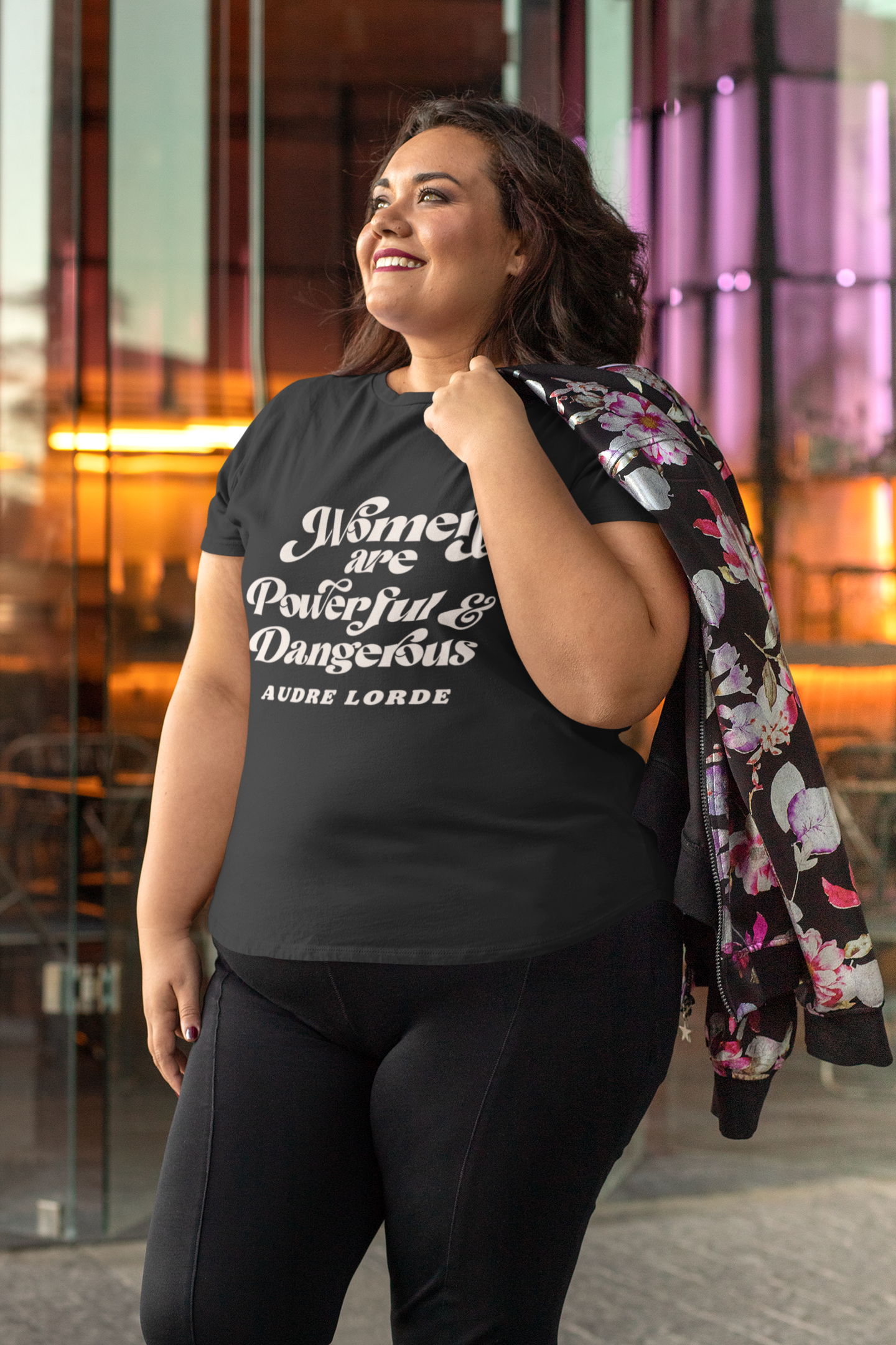 Women Are Powerful & Dangerous Audre Lorde Unisex t-shirt - Bad Perfectionist Co.