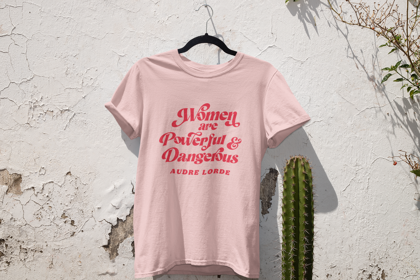 Women Are Powerful & Dangerous Audre Lorde Unisex t-shirt - Bad Perfectionist Co.