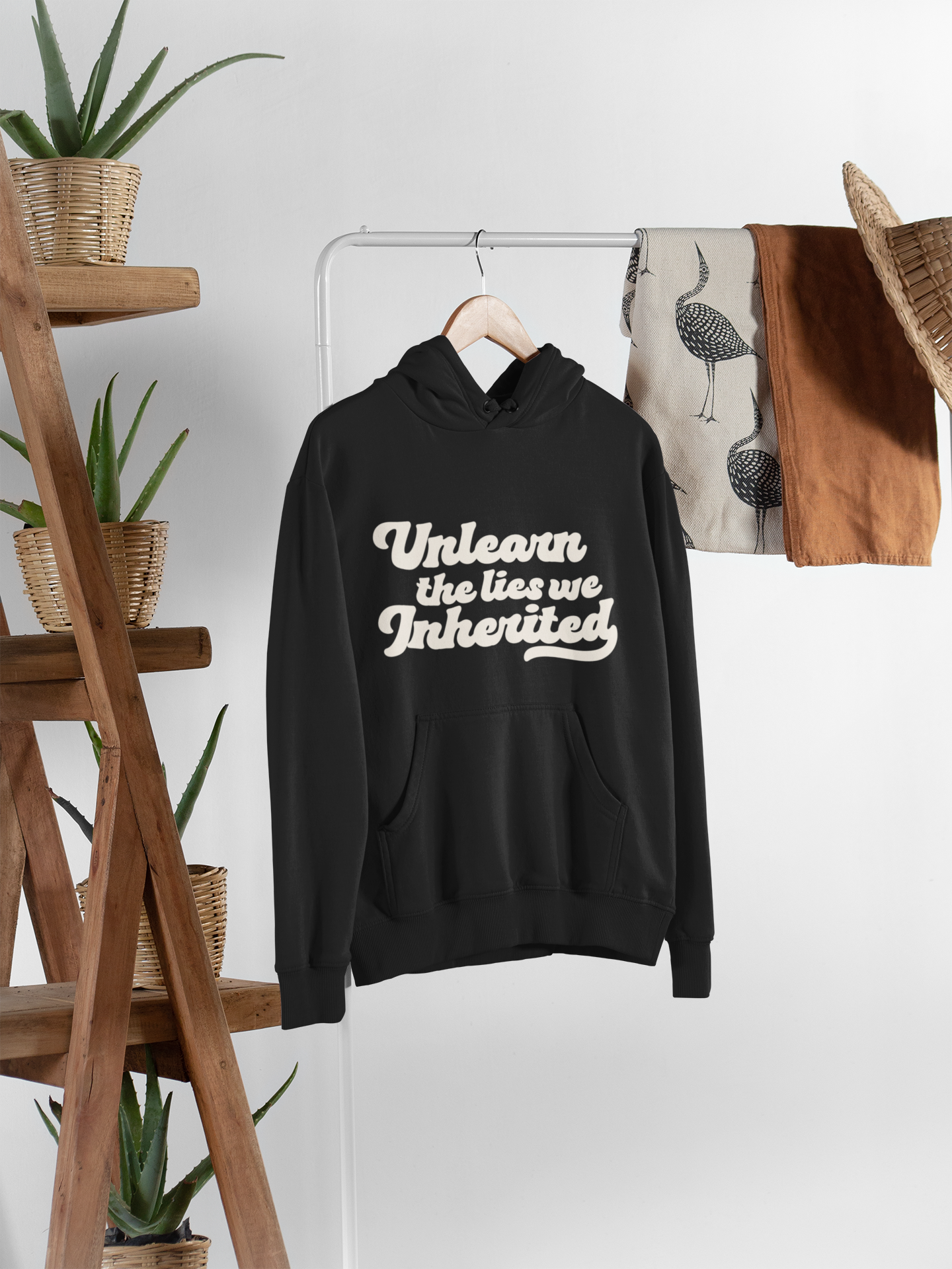 Unlearn the Lies We Inherited Unisex Hoodie - Bad Perfectionist Co.