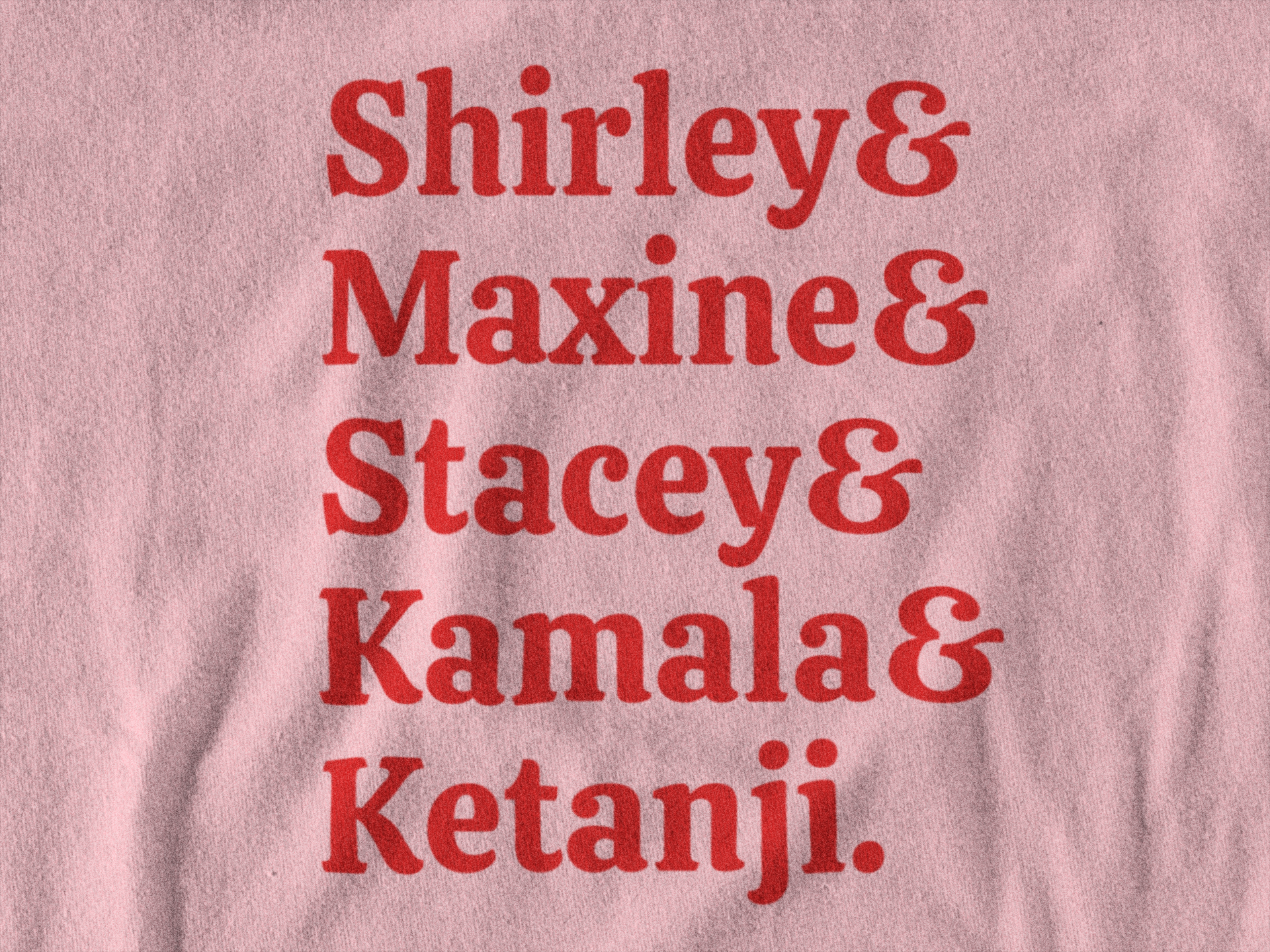 Trailblazers: Honoring Shirley, Maxine, Stacey, Kamala and Ketanji Unisex t-shirt - Bad Perfectionist Co.