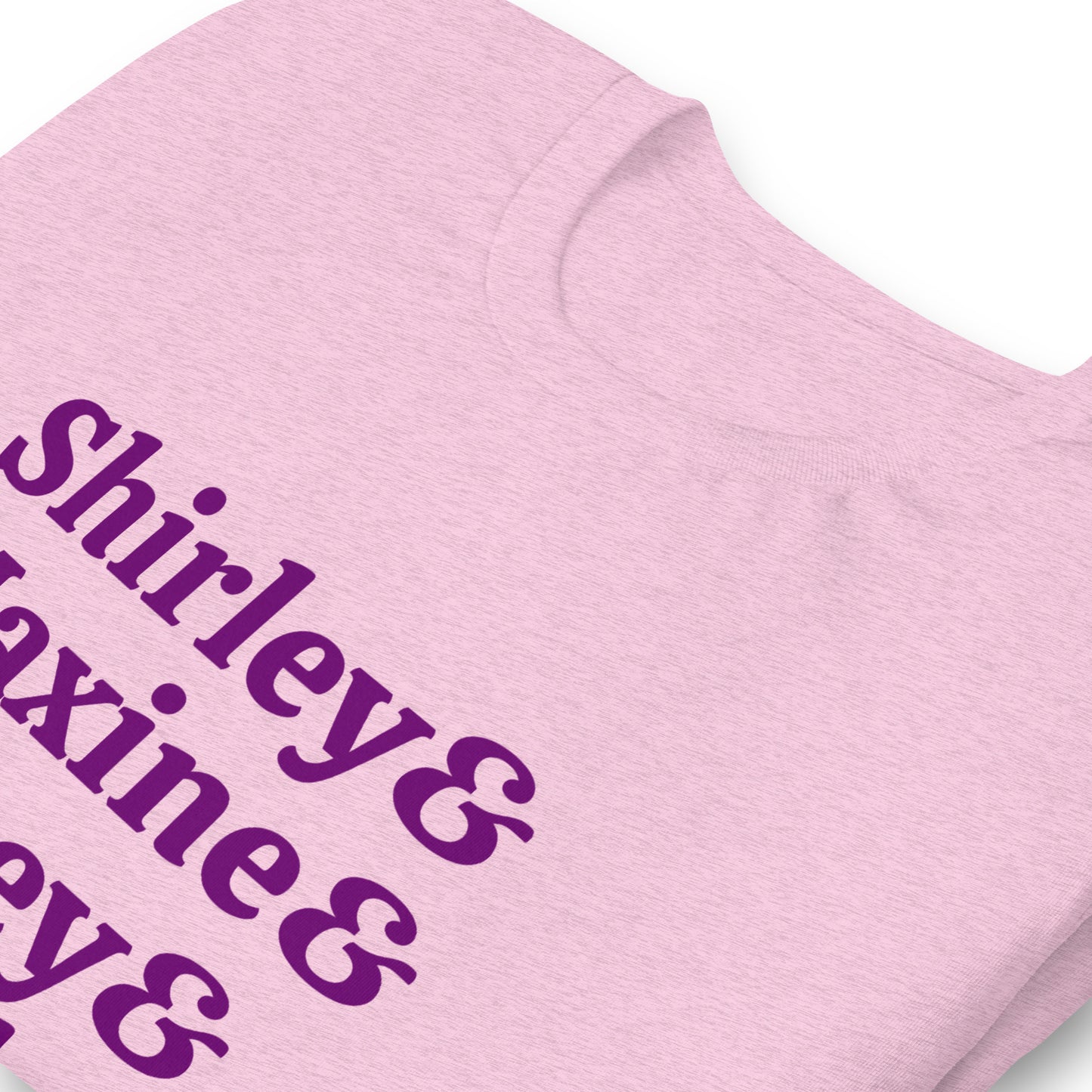 Trailblazers: Honoring Shirley, Maxine, Stacey, Kamala & Ketanji Lilac T-Shirt - Bad Perfectionist Co.