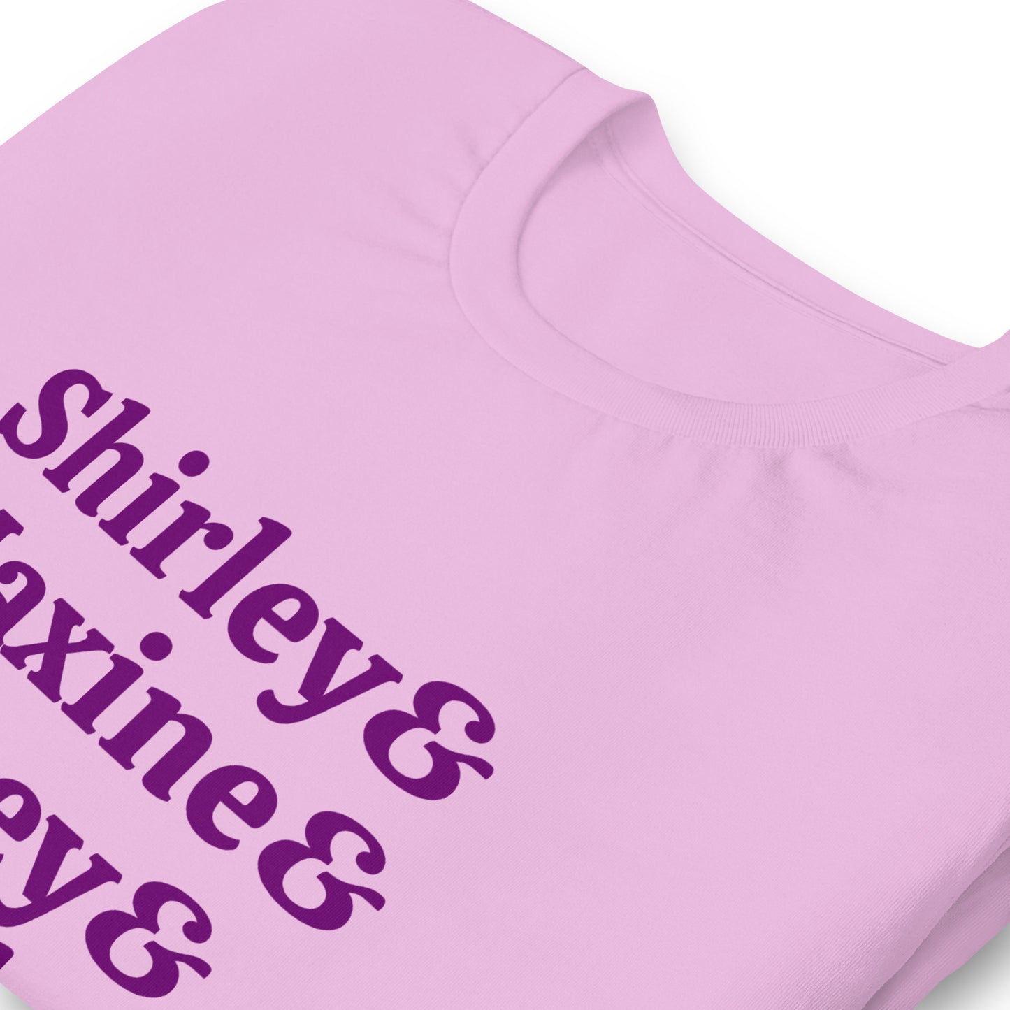 Trailblazers: Honoring Shirley, Maxine, Stacey, Kamala & Ketanji Lilac T-Shirt - Bad Perfectionist Co.