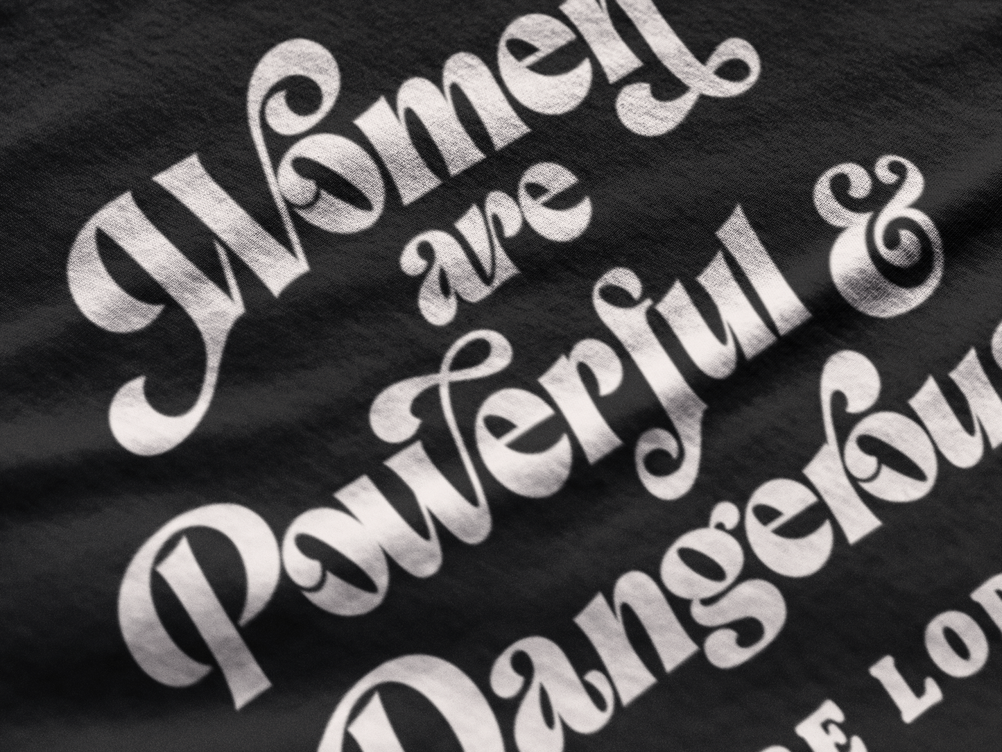 Women Are Powerful & Dangerous Audre Lorde Unisex t-shirt - Bad Perfectionist Co.