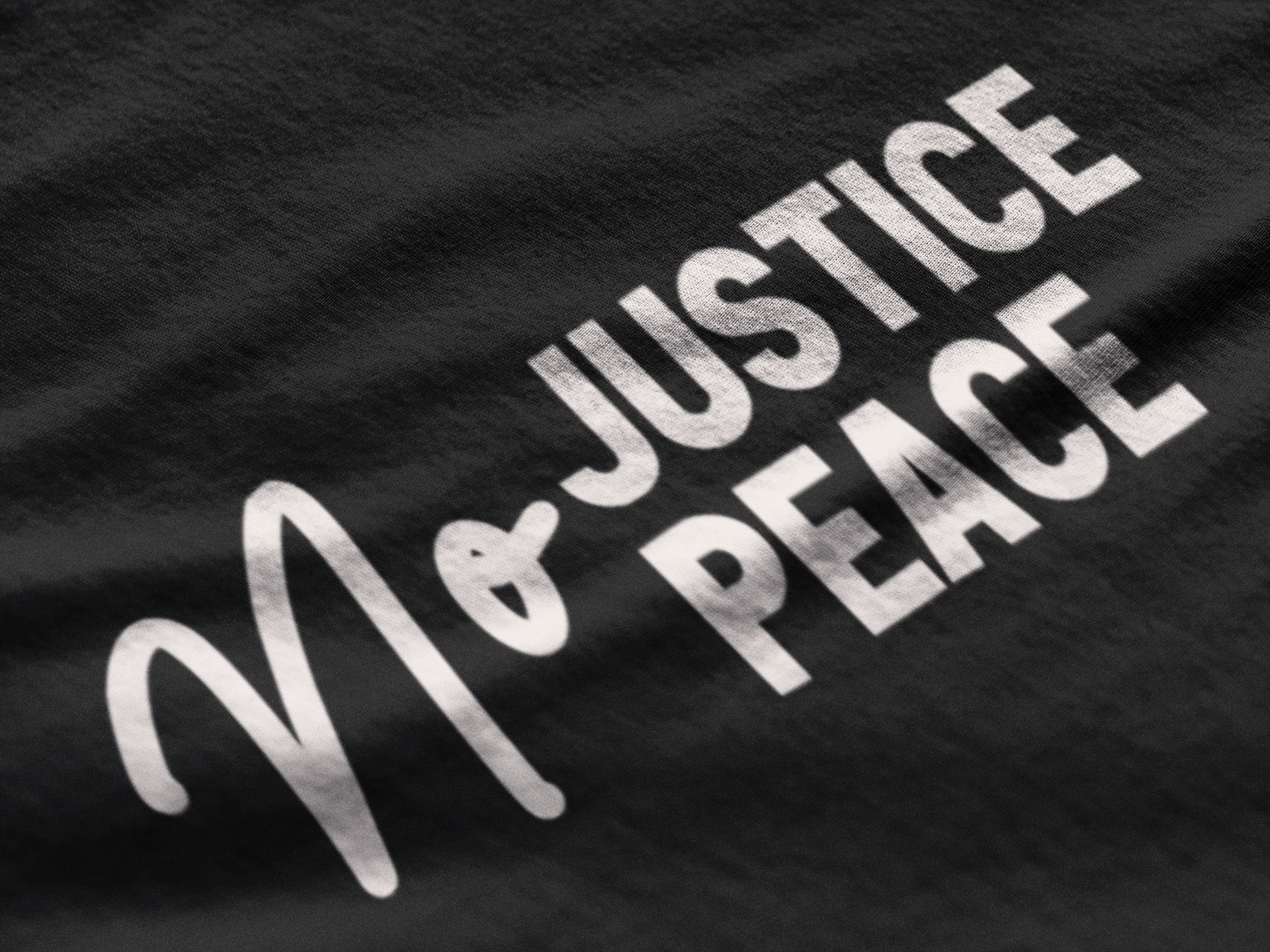 No Justice No Peace TShirt - Bad Perfectionist Co.