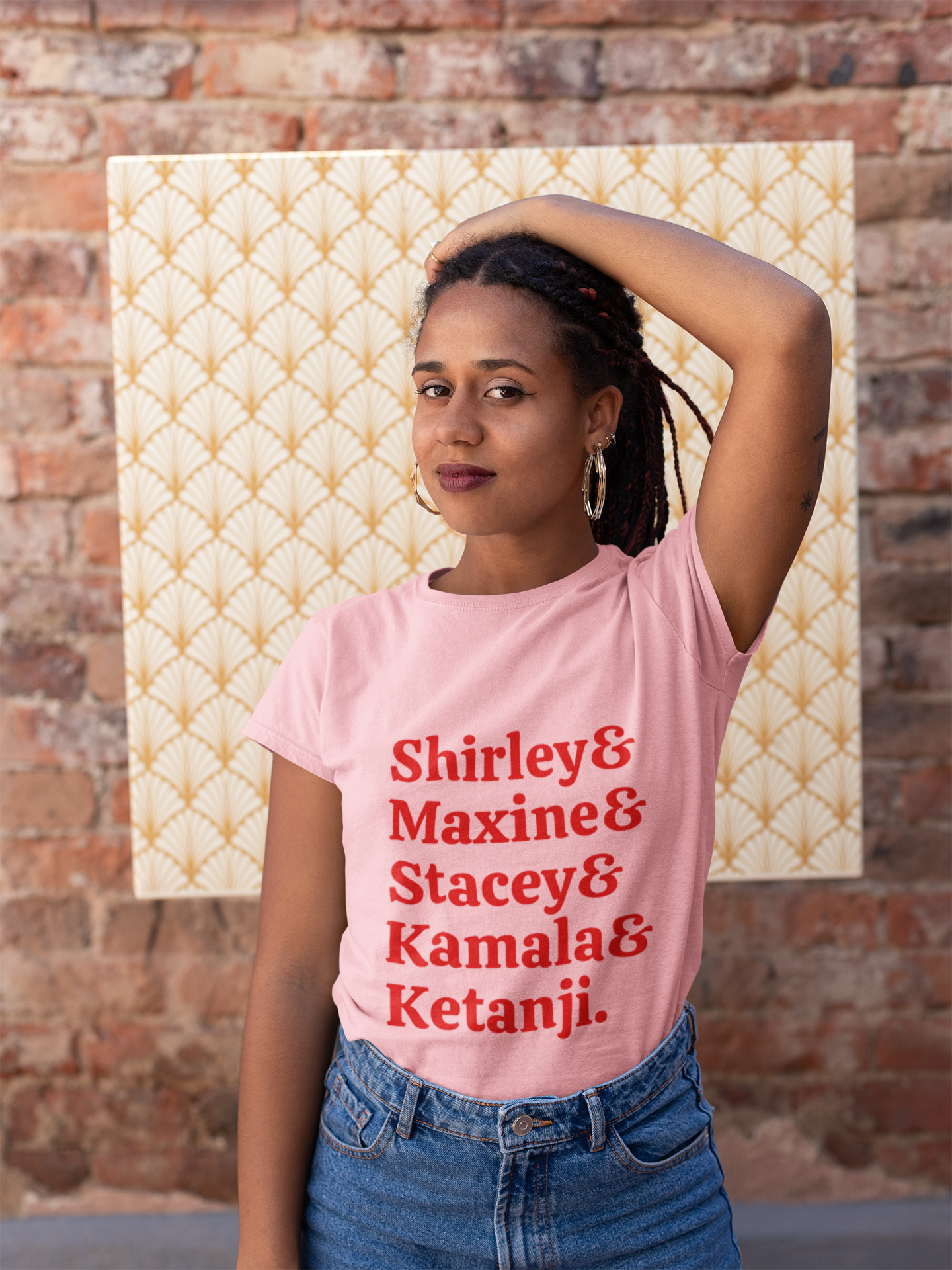 Trailblazers: Honoring Shirley, Maxine, Stacey, Kamala and Ketanji Unisex t-shirt - Bad Perfectionist Co.