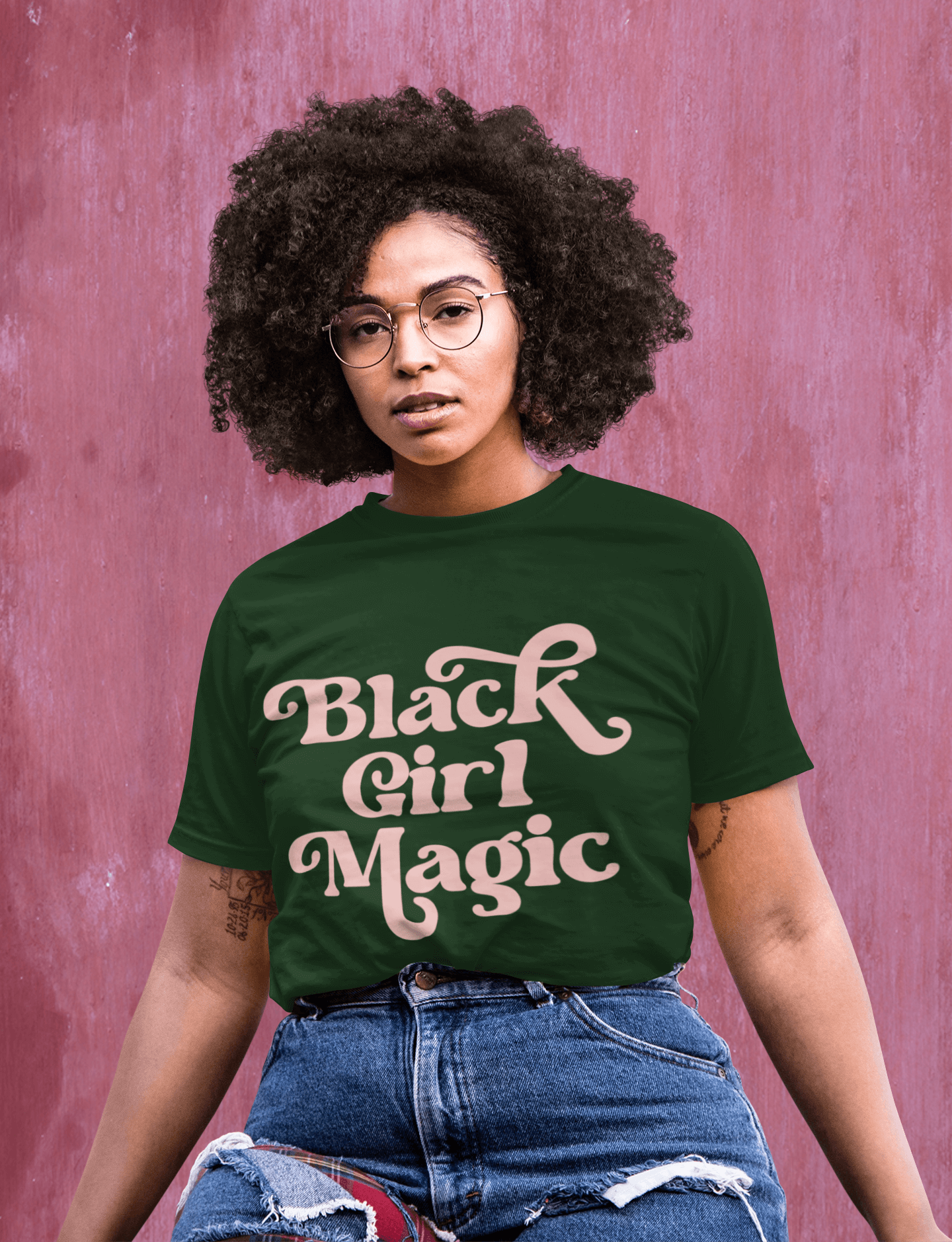 Black Girl Magic T-shirt - Bad Perfectionist Co.